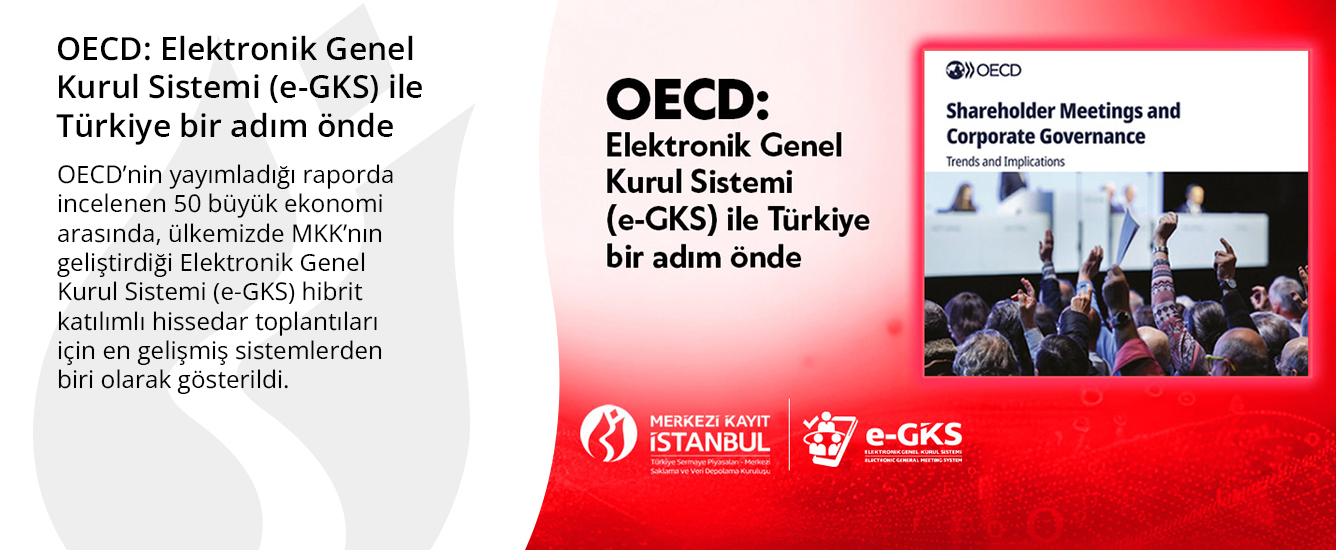 OECD: Elektronik Genel Kurul Sistemi (e-GKS) ile Türkiye bir adım önde