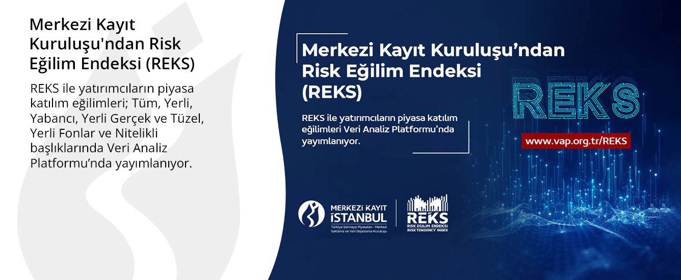 Merkezi Kayıt Kuruluşu'ndan Risk Eğilim Endeksi (REKS)